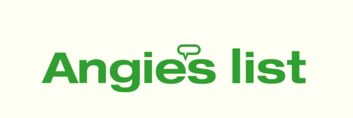 Angie's List logo with green text.