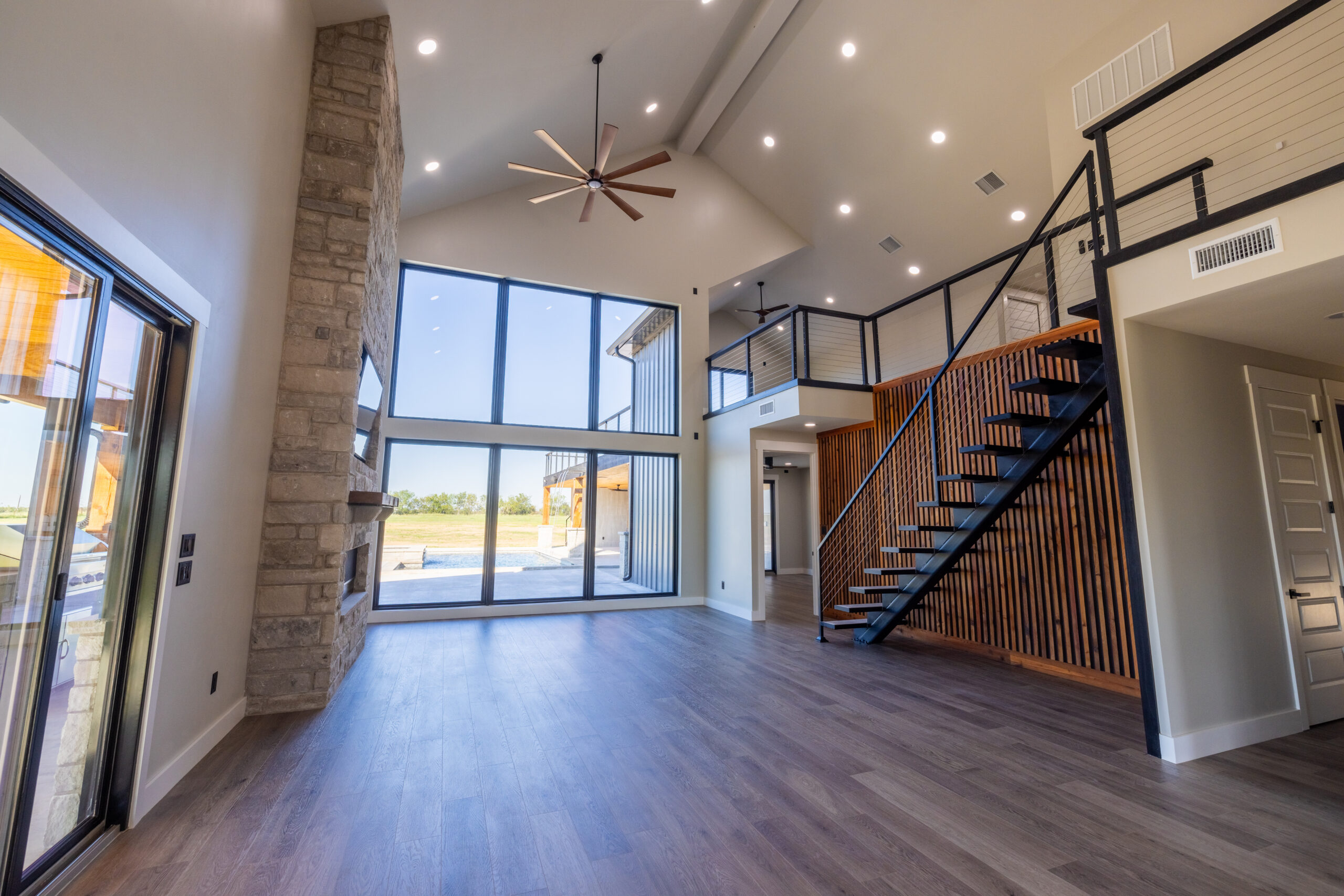 Modern custom luxury home details